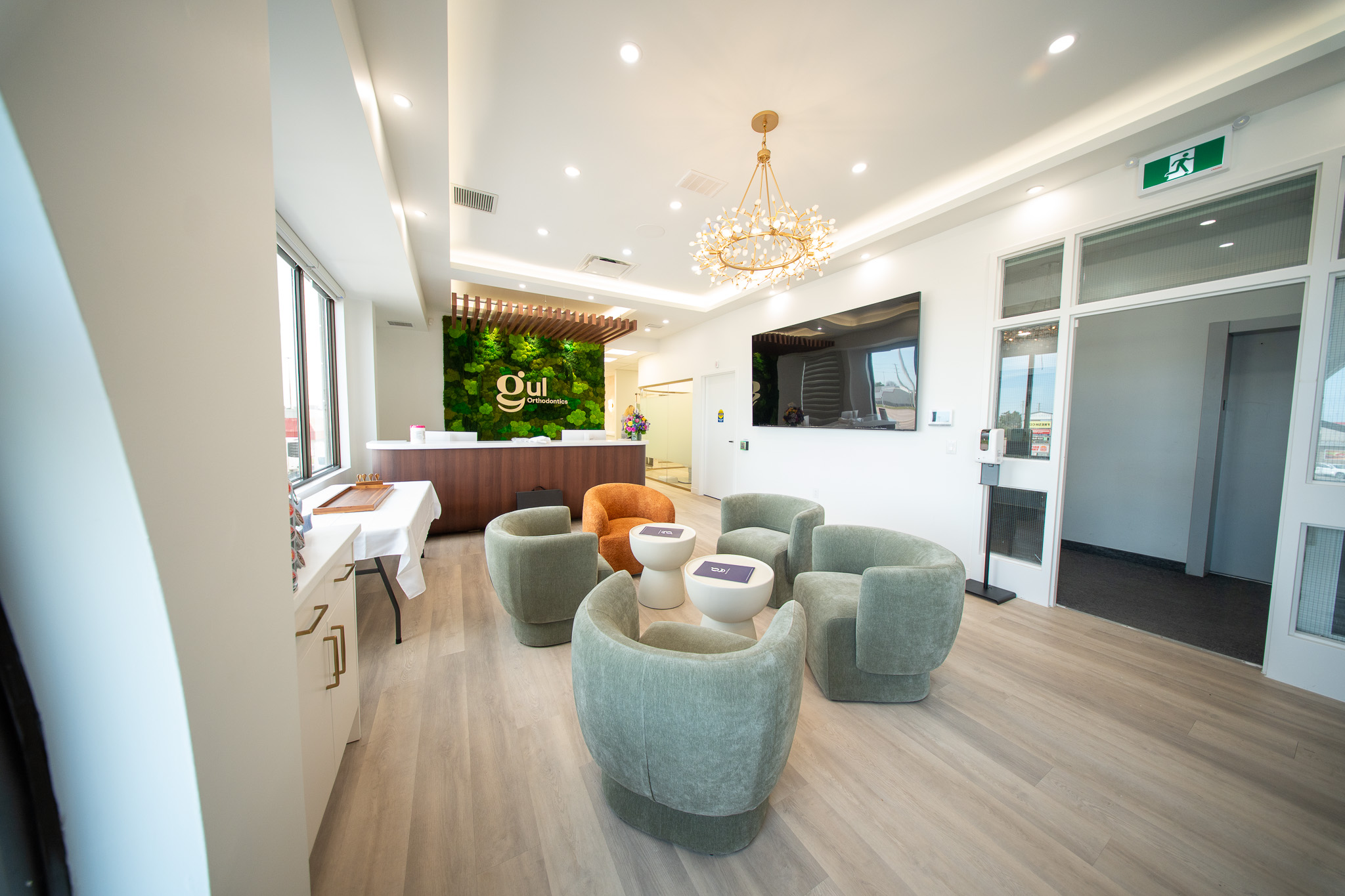 Gul Orthodontics office interior photography